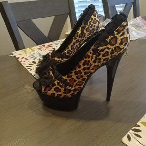 Penthouse cheetah stilettos